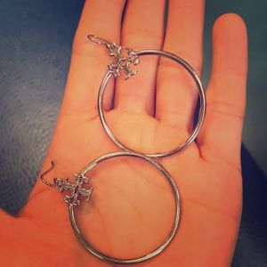 Tory Burch hoop earrings